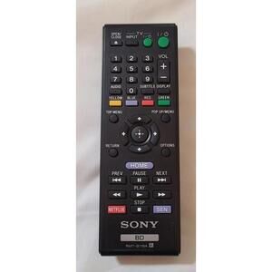 Sony Remote BD RMT-B119A Black Wireless Remote Control Replacement Electronics